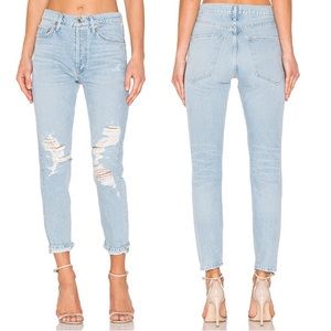 Agolde Jamie Hi Rise Classic Jeans Ever More 28